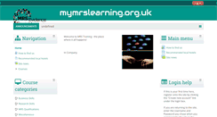 Desktop Screenshot of mymrslearning.org.uk